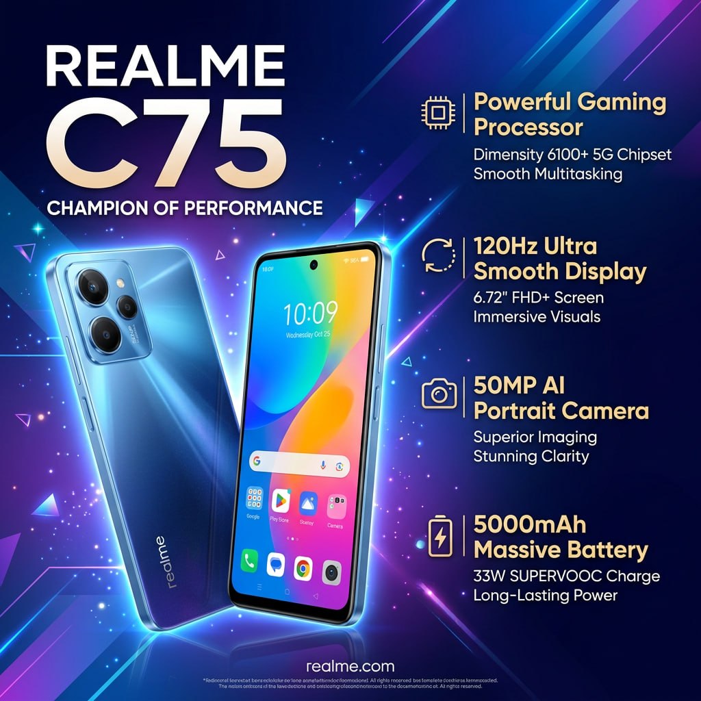 Realme C75
