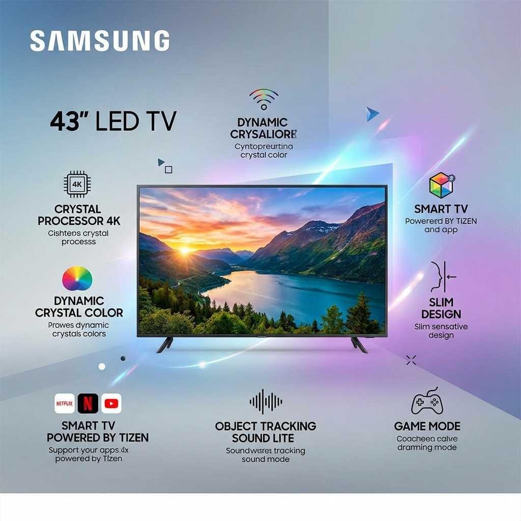 Samsung 43 LED TV